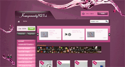 Desktop Screenshot of komponenty925.sk